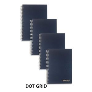 A5 SIZE KRAFT PAPER HARDCOVER SPIRAL 4PCS(DotGrid)